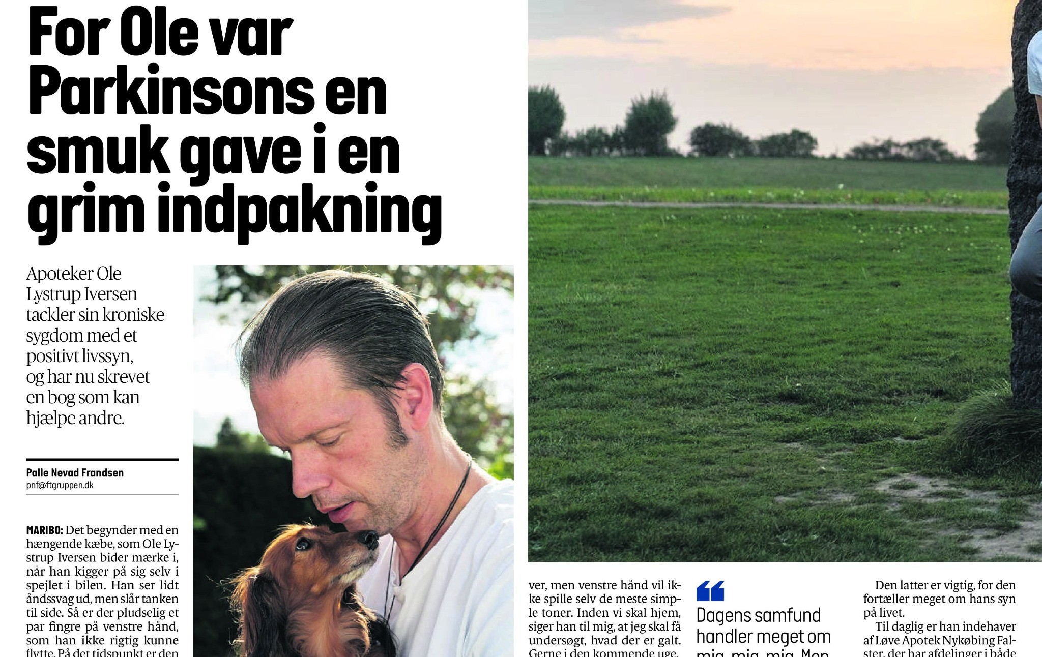 Portræt med Parkinson